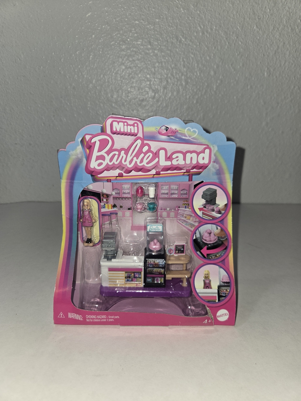 Mattel Barbie Land Mini - Collectible Bakery Playset